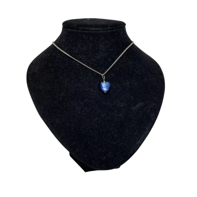 Womens 60cm Necklace/Pendant Blue/925 Silver