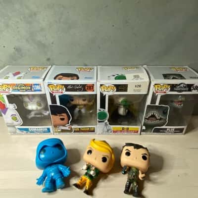 7x Assorted POP! Figurines 