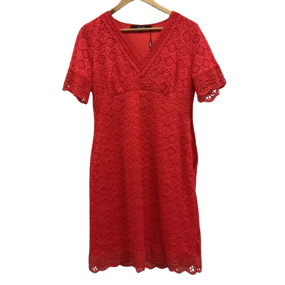 Stella Womens Size 12 Midi Dress Red