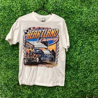 Motor sport Mens  Size M Short Sleeve T-shirt Multicoloured 