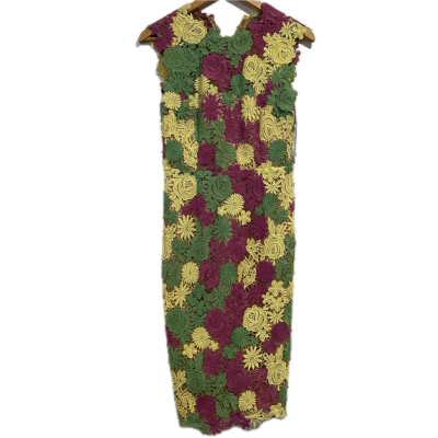 Mikael Aghal Womens Dress Size 4 Floral 