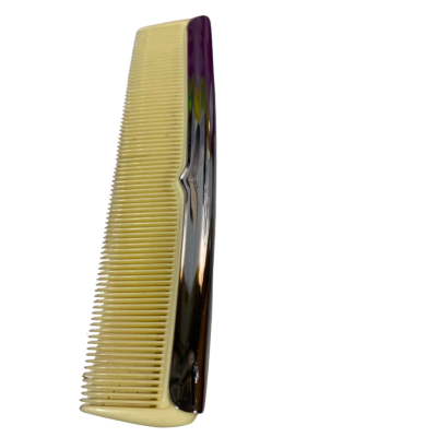 Vintage Silver Tone Comb