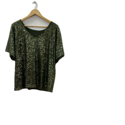 Blue Illusion Womens  Size L Green 