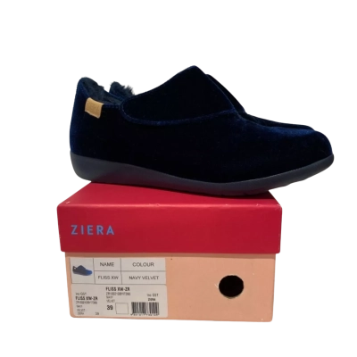 Ziera Navy Blue Fliss XW Slippers Size 39