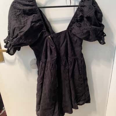 Pilgrim Womens  Size 16 Playsuit Black  