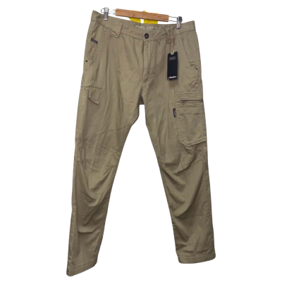 BNWT KingGee Size S Cargo Khaki Pants 
