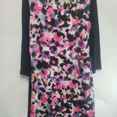 Damselle in a Dress  Womens  Size 18 Floral Dress Black  / Pink  