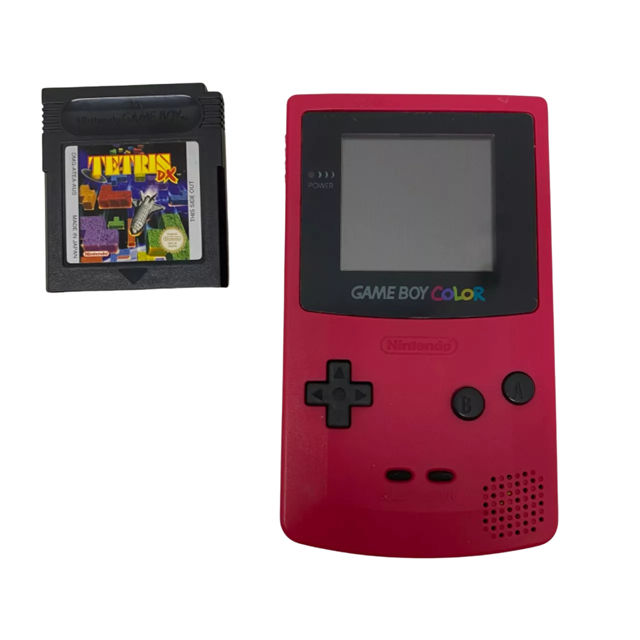 Nintendo Game Boy Color - Red With Tetris DX(s) - Used Good | Salvos Stores