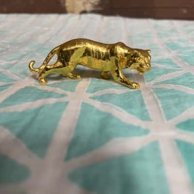 Risis EPNG Gold Tone Tiger Ornament