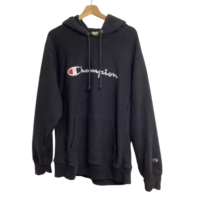 Champion Mens  Size L Hoodie Black  