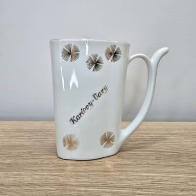 Karlovy Vary Porcelain Sipping Cup 
