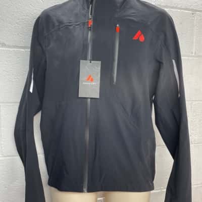 Aussie grit  Mens  Size M Black  zipper jacket 