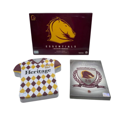 3x Brisbane Broncos DVD Collections