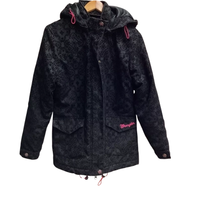 Wrangler Womens  Size S Puffer Jacket Black  / Pink  