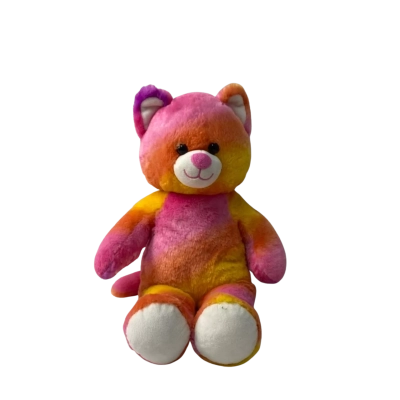 Build A Bear Sunset Kitty Plush 
