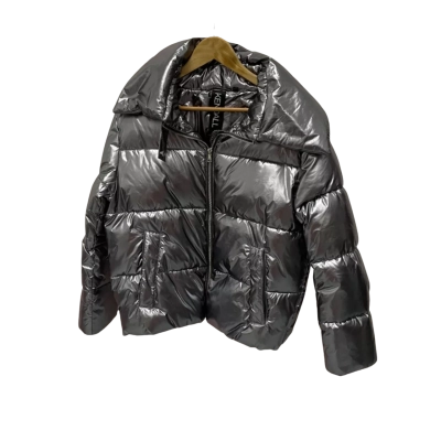 KENDALL & KYLIE Womens  Size S Puffer Jacket Grey 