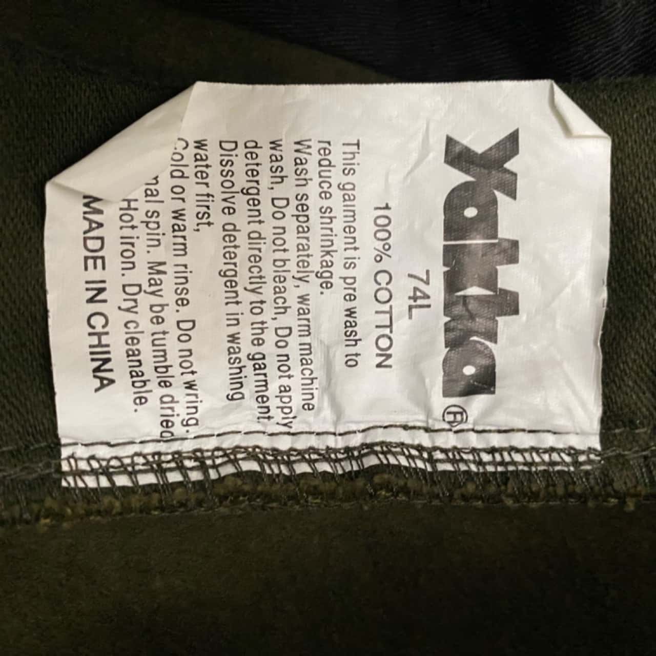 Hard Yakka Straight Leg Green Work Pants Size 74L