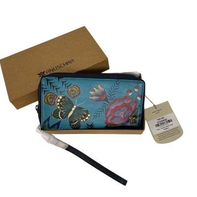 Anuschka Zip-Around Clutch - Brand New With Tag RRP $92