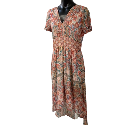 Katies Womens  Size 10 Casual Dress Multicoloured 