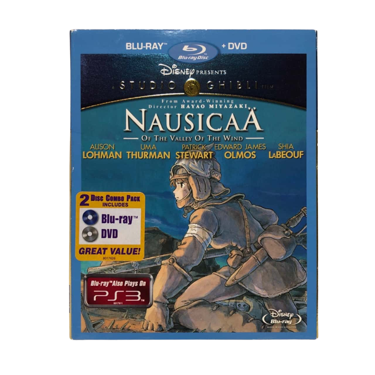 LAST CHANCE Disney Studio Ghibli Nausicaa of the Valley of the Wind Blu ...