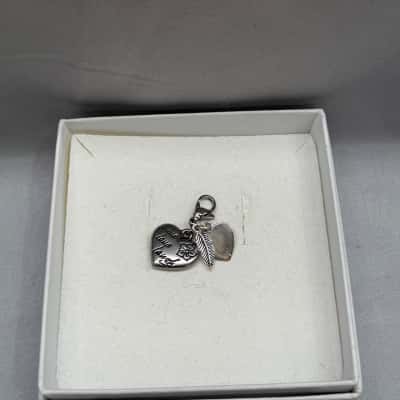 925 Silver Live Live Laugh Charm 