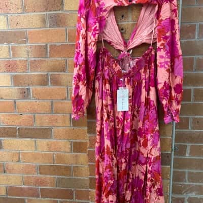 Womens All about May  Size 14 Floral / Pink  