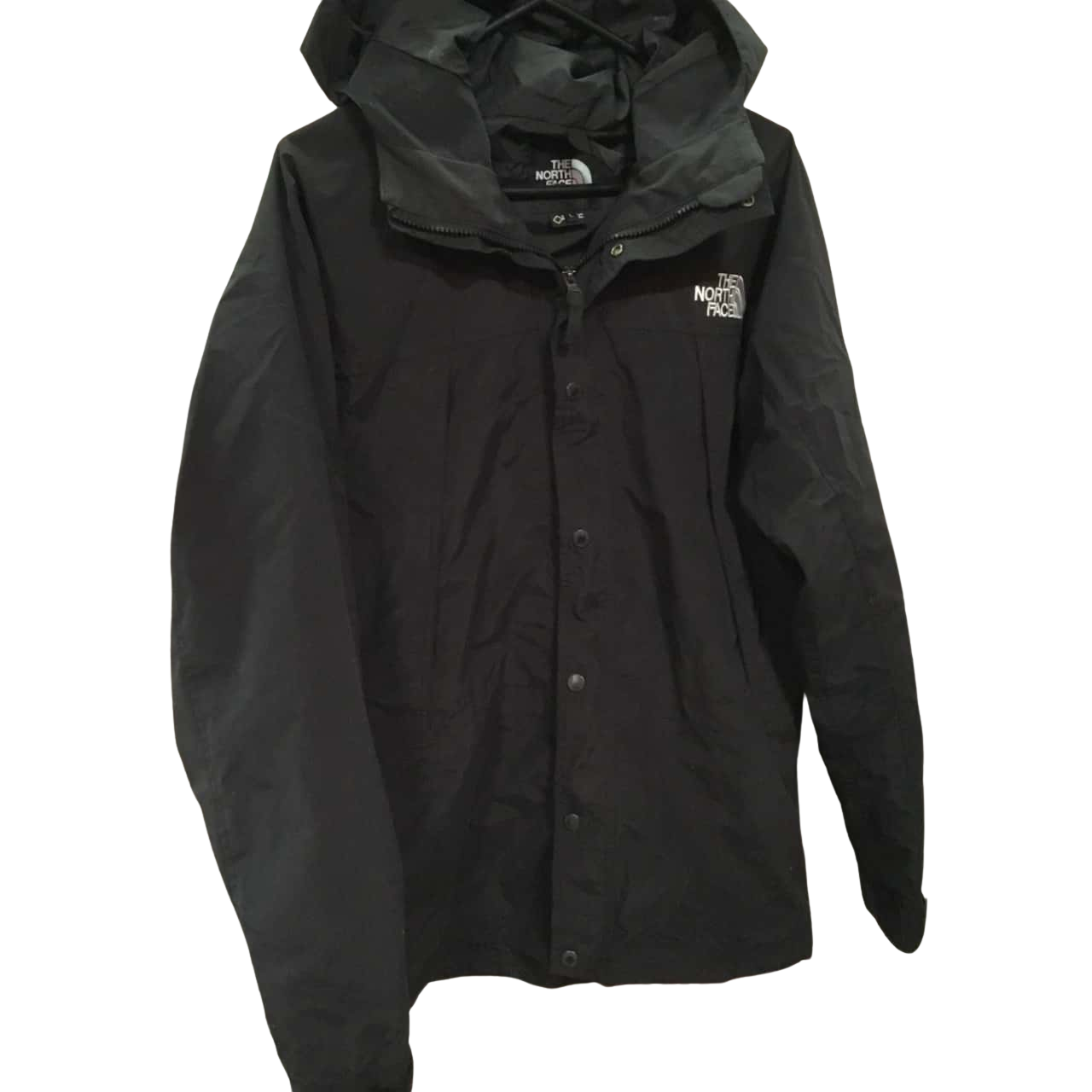 Mens The North Face Size L Hooded black jacket(s)