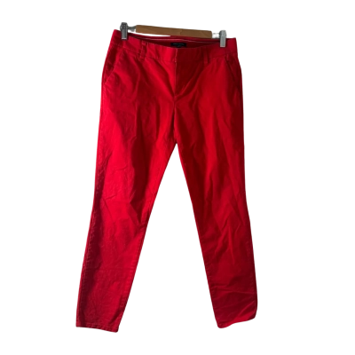 Tommy Hilfiger Womens  Size 4 Regular Fit Jeans Red 