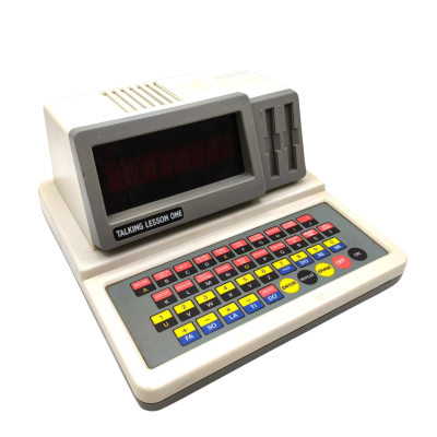 Vintage VTech Talking Lesson One Interactive Learning Toy 1986  (jk7)