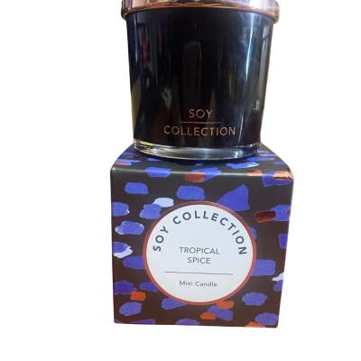 Dusk Tropical spice mini soy candle new