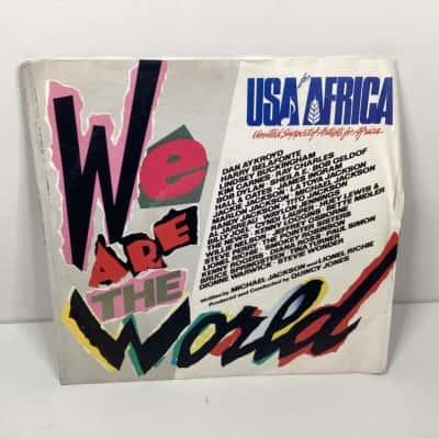We are the world 7” vinyl