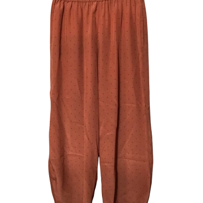 Le Stripe Womens  Size 3 Casual Pants Brown 