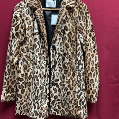  Velvet By Graham & Spencer XS Leopard print Jacket