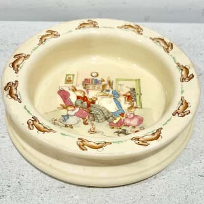 Bunnykins Ceramic Porridge Bowl