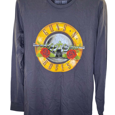 Guns N’ Roses Mens  Shirt Size M Grey 