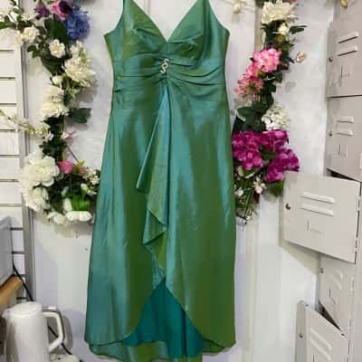 Paco PM Womens  Size 18 Formal Dress Green 
