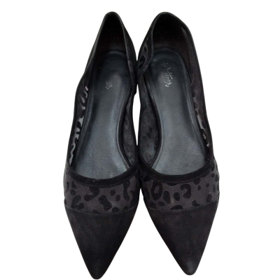 Wittner Womens Size 42 Flats Animal Print / Black  