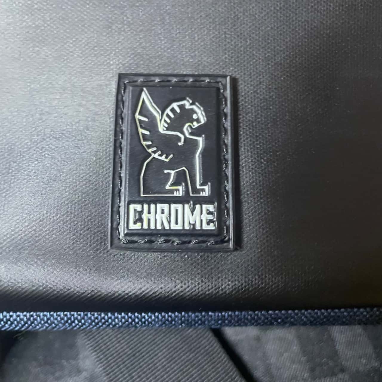 Chrome Messenger Bag, External Zip Pocket & Internal Pockets