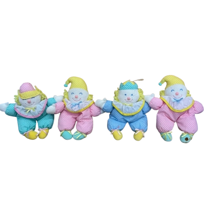 Vintage Eden Baby Rattlers x4