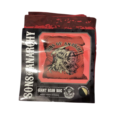Sons Of Anarchy Giant Bean Bag Cover New In Damaged Packet RRP $59.99      Brica1
