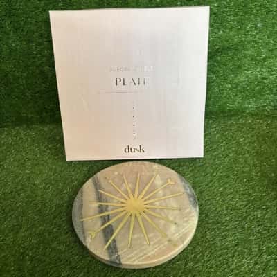 Dusk Aurora Pink Marble Plate 20cm (New in Box)