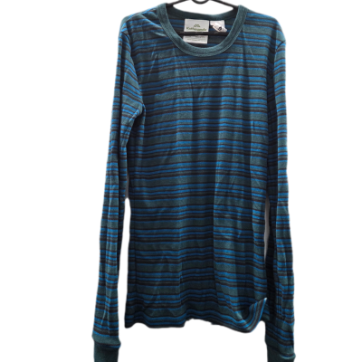 Kathmandu Unisex Blue / Green long sleeve top  Size 12