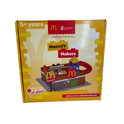 McDonalds Macca's Makers Build Your Own McDonalds Toy Construction Set