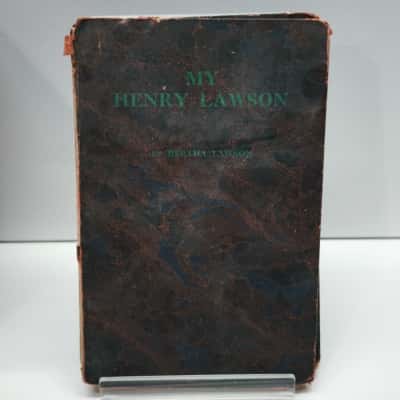 Vintage Hardcover Book My Henry Lawson by Bertha Lawson Memoir Australian Literature
