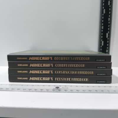Minecraft Books Bundle 4pcs 