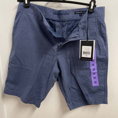 Sportscraft NWT  Size 30 Tailored Shorts Blue 