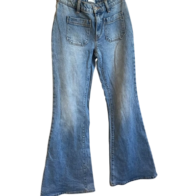 “Rollas” Womens  flaired jeans - Size 25 / 7 -Blue  denim
