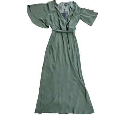 BNWT Reux Tamme Olive Green Wrap Dress Size 6