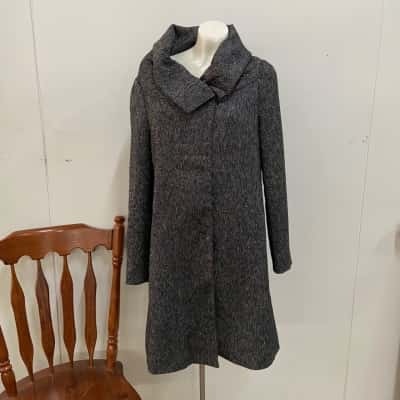 Bianca Spender for Carla Zampatti Jacket  Size 10 Black  