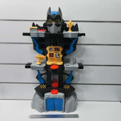 Fisher-Price Imaginext DC Super Friends Transforming Batcave Playset PreOwned As Is 
